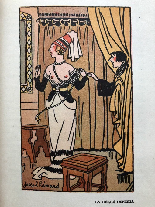 Joseph Hémard, « Les contes drolatiques », Balzac, 1926