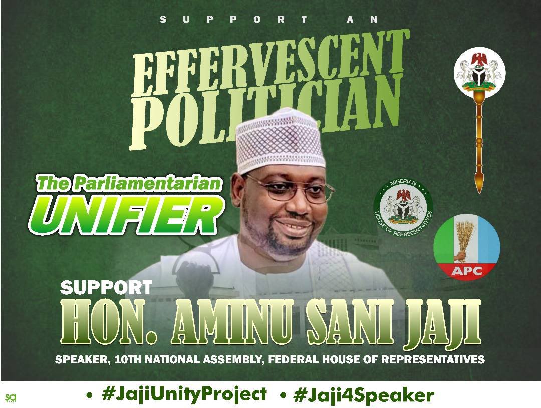 moore_ojo's tweet photo. "Tinubu’s real choice for the position of Speaker remained Rt Hon Aminu @rthonaminujaji Sani Jaji from Zamfara."
~Rt Hon James Faleke  
#JajiUnityProject
#Jaji4Speaker https://t.co/31j0NlRBnE