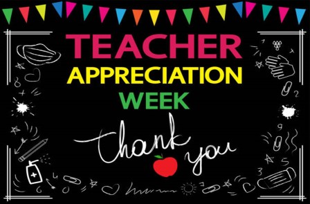 Happy Teacher Appreciation Week!

Every year during the first full week in May we celebrate, recognize, and thank the educators in our state who spend their days with students planning, teaching, supporting, guiding, and so much more! We appreciate you beyond measure!