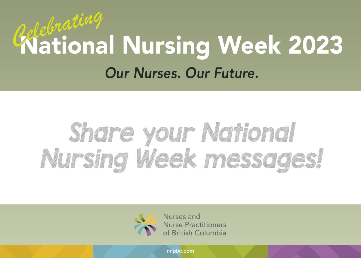 It's National Nursing Week! I am proud to be an RN and to work for nursing every day. Share your messages, join the #HeyNurse campaign, and celebrate the nurses in your community! nnpbc.com/events/nursing…
@nnp_bc #OurNursesOurFuture #NationalNursingWeek #IND2023 #Nurses2023