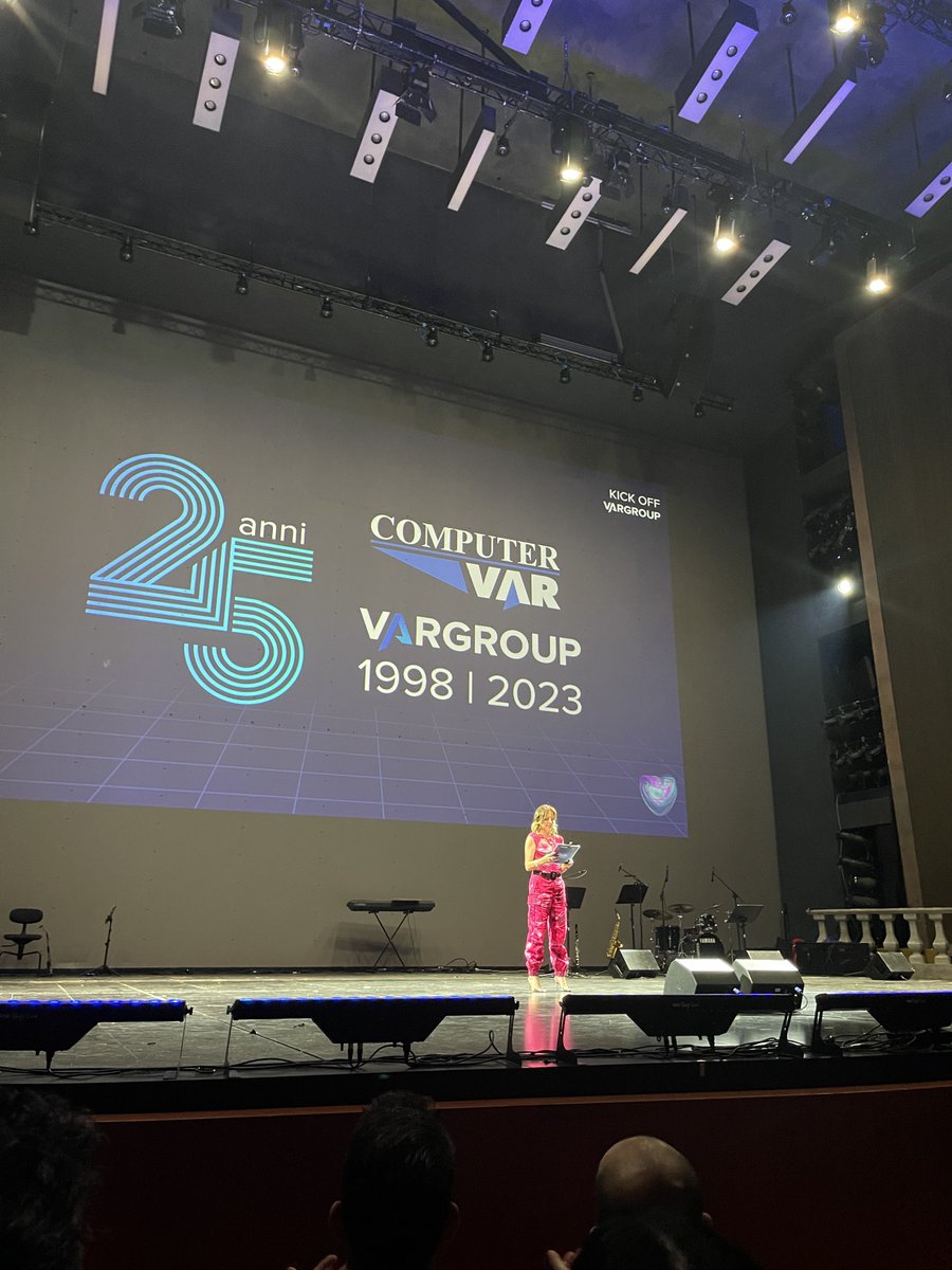 DigitalicMag's tweet photo. Nel 2023 ci sono due anniversari: i 50 anni del Gruppo SESA e i 25 anni di @VarGroup #kickoffvargroup #feelthevarbeat @FranceMoriani https://t.co/iSJWBiLCmV