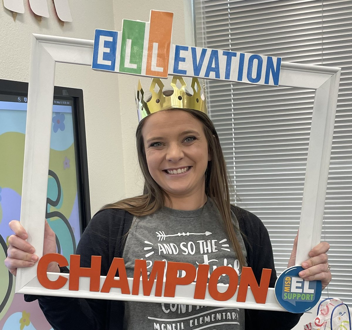 CONGRATULATIONS to our Elementary <a href="/EllevationEd/">Ellevation Education</a> GRAND CHAMPION for the month of April! Natalie Throneberry, 3rd grade teacher <a href="/McNeilElem/">McNeil Elementary</a> won in all 3 categories! Way to go!! #mymisd  <a href="/MISD_ELSupport/">MISD English Learner Support</a>
