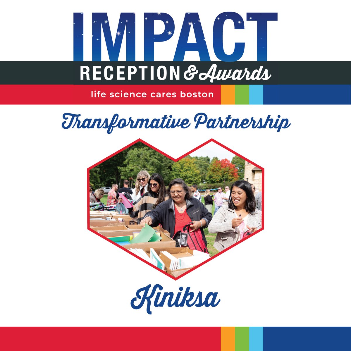 LS_Cares's tweet photo. Tomorrow, we recognize the team at @kiniksa for setting a high bar for impact! #LSCImpact https://t.co/Z8eGhfXdkT
