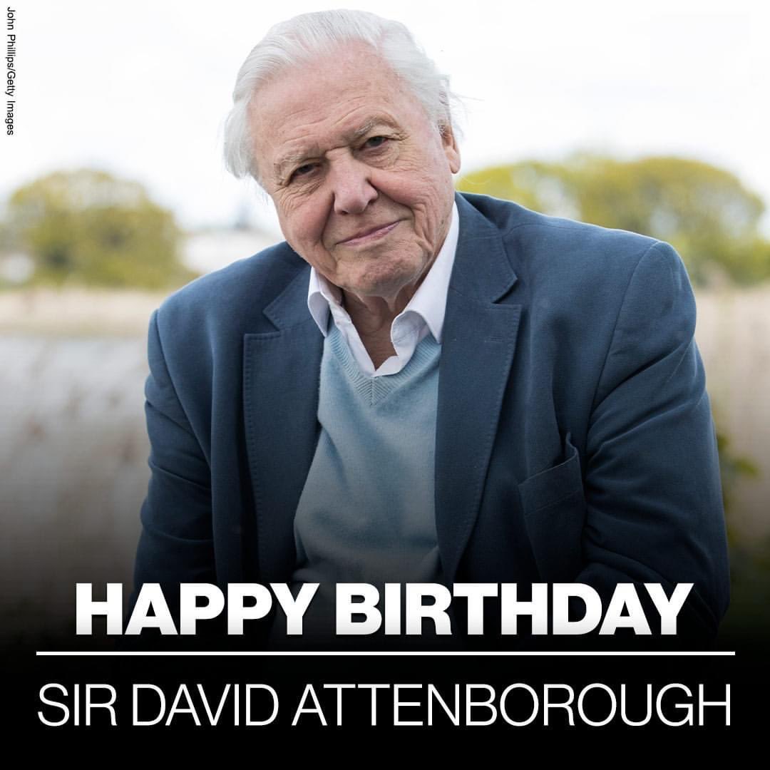 WoodendMOT's tweet photo. Happy 97th Birthday Sir David 🤩 https://t.co/3nKItYwSBz