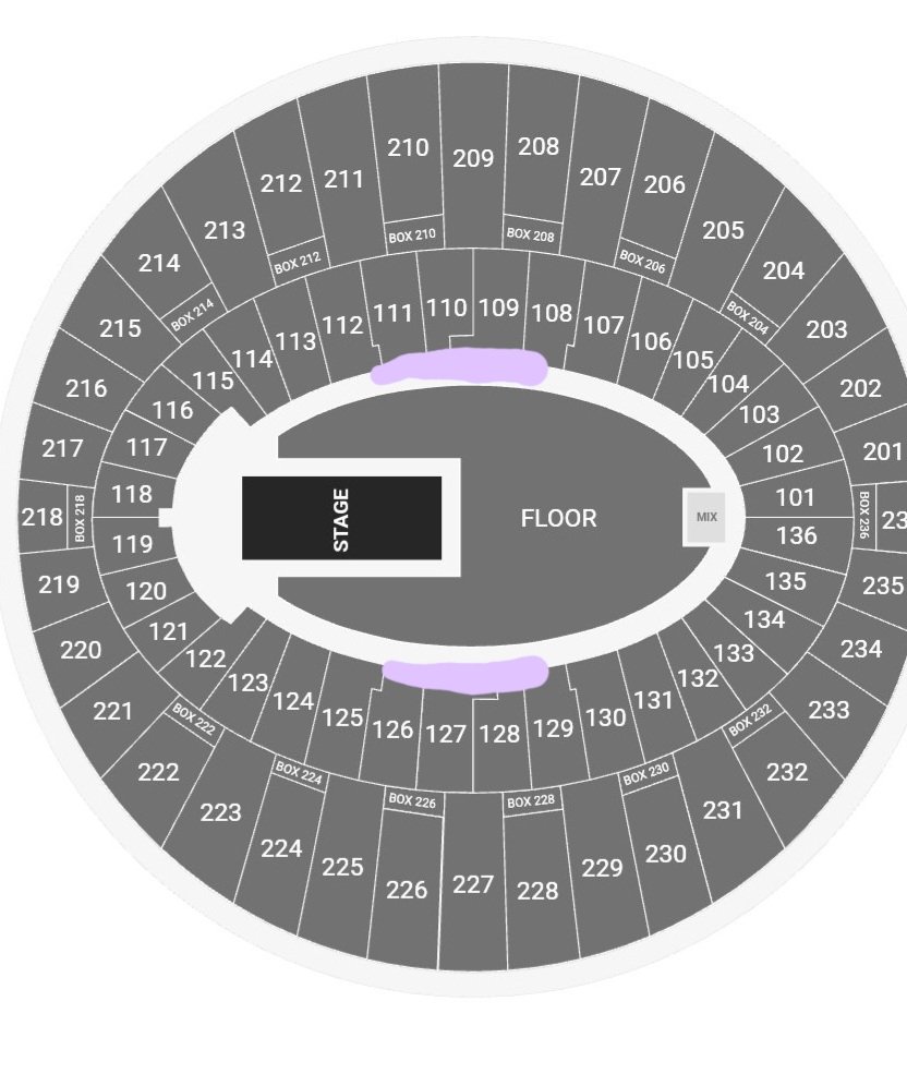 heyssttoobbit's tweet photo. ☆!! WTT/NOT SELLING !!☆
05/11 Kia Forum ONLY

Have: 1x Sec 211 Rows 8-10
Want: 1x 100s (see pic below)

- will pay difference + $$
- have proof and will do zoom call
Pls help thank you! 💜
@875tickets #AgustD_SUGA_Tour_Tickets #AgustD_SUGA_Tour_in_US
#875ticketsale #875tickets https://t.co/IrJlxJ4BMm