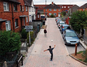 ranpuba's tweet image. I have a fix, make the street curbless pedestrian centric, 5mph limited.
 - or something like this.