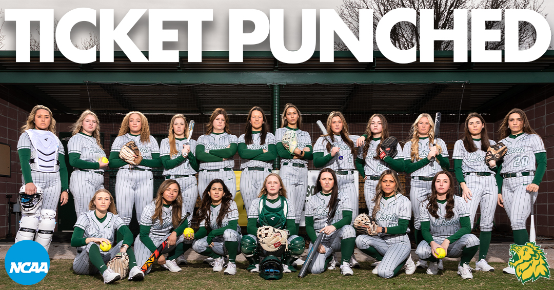 🚨 TICKET PUNCHED 🚨

Your Lions are ranked #2 in the Central Region! We will HOST the University of Minnesota-Duluth this Thursday, May 11th from the Pat Lipira Softball Complex. Game times and ticket information will be announced soon! #LetsRoar