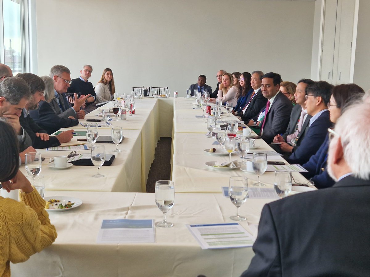 GSTICseries's tweet photo. Full house during the G-STIC side event at the UN #STIForum in New York last week! 🌍💡 It was a pleasure to welcome such a diverse panel of leading experts, and reconnect with our #stakeholders, while discussing transformative #technologicalsolutions for achieving the #SDGs. https://t.co/fnGm1l7tw1