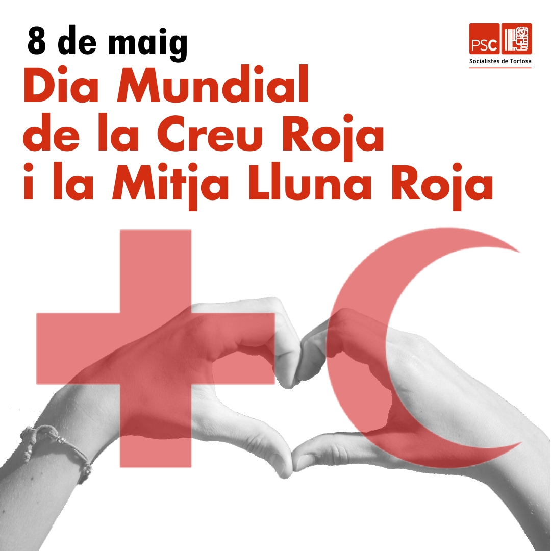 Avui és el Dia Mundial de la Creu Roja i la Mitja Lluna Roja, la xarxa humanitària més gran del món gràcies als seus professionals i especialment als voluntaris i voluntàries
Gràcies per escoltar
Gràcies per ajudar
Gràcies, Creu Roja!
#CreuRoja #Tortosa #TerresdelEbre