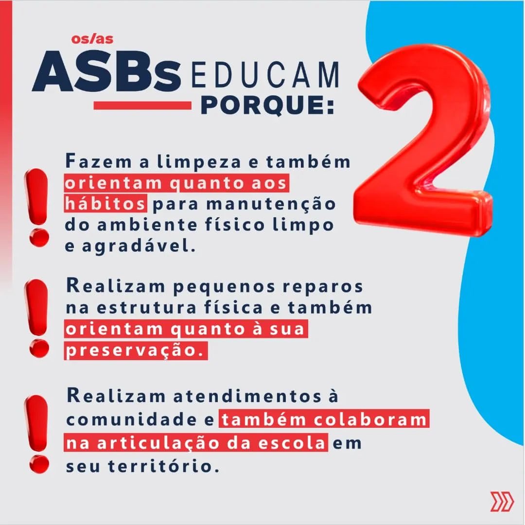 sindutebetim's tweet photo. 🚨 URGENTE: Dia 10 de maio é dia de paralisação das/os ASBs! ✊🏾

📢 Os Assistentes de Serviços Básicos (ASBs) das escolas merecem valorização e respeito. Sem eles(as) a escola PARA. Atualmente os(as) ASBs tem salário inferior ao mínimo.

#ValorizaçãoDosASBs
#SindUTE 
#ASBs https://t.co/kfuWp81sZy