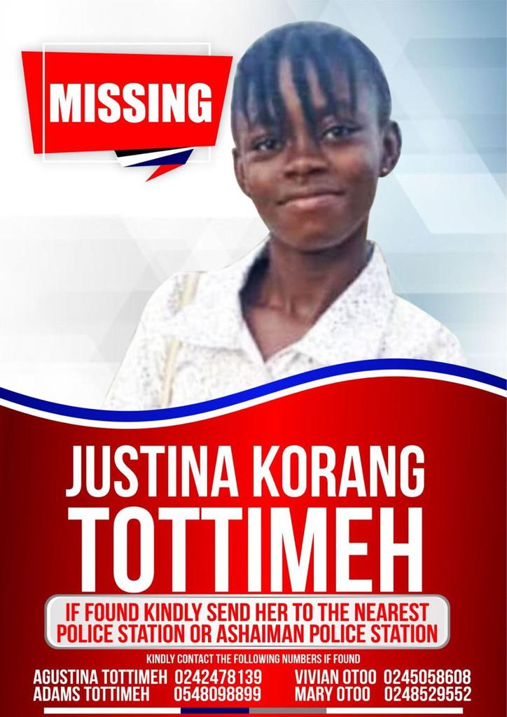 Missing girl in Ashiaman

#MissingPerson