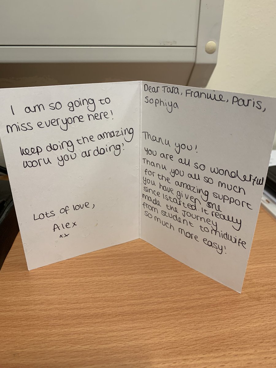 Alex we are going to miss you too we wish you all the very best in your midwifery career 🥰🥹 <a href="/Sophiya092621/">Sophiya K</a>