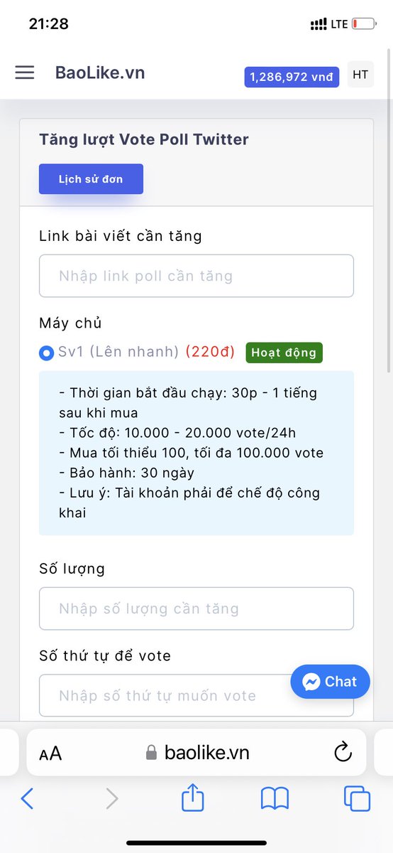 baolikevn's tweet image. Duy nhất ở Việt Nam --&amp;gt; Dịch vụ tăng lượt bình chọn Twitter, có thể tùy chọn được bình chọn

#votepoll #followtwitter #retweet