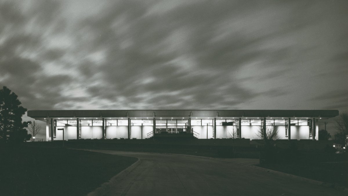 LeoADaly's tweet photo. @A_Luckmann Thanks for sharing @A_Luckman! Here's an image captured by Julius Shulman circa 1966. This amazing building is a couple of blocks west of our Omaha studio. https://t.co/iBwHqGND60