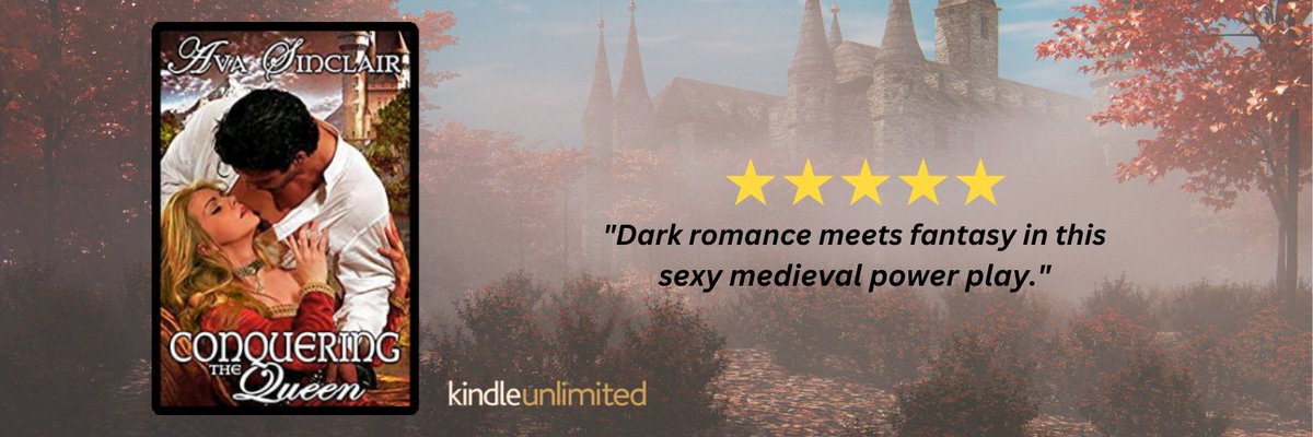 When Queen Avin's lands are seized by Lord Xander of Ravenscrift, she's determined not to go down without a fight. Can a mortal enemy win her body and soul? Read FREE in #KindleUnlimited
#darkromance #medievalkink #kinkyromance #romancenovel #powerexchange #fantasyromance