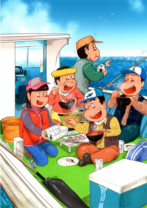 あー 釣りしたい! おにぎり食べたい! 味噌汁飲みたい!  GWロス!