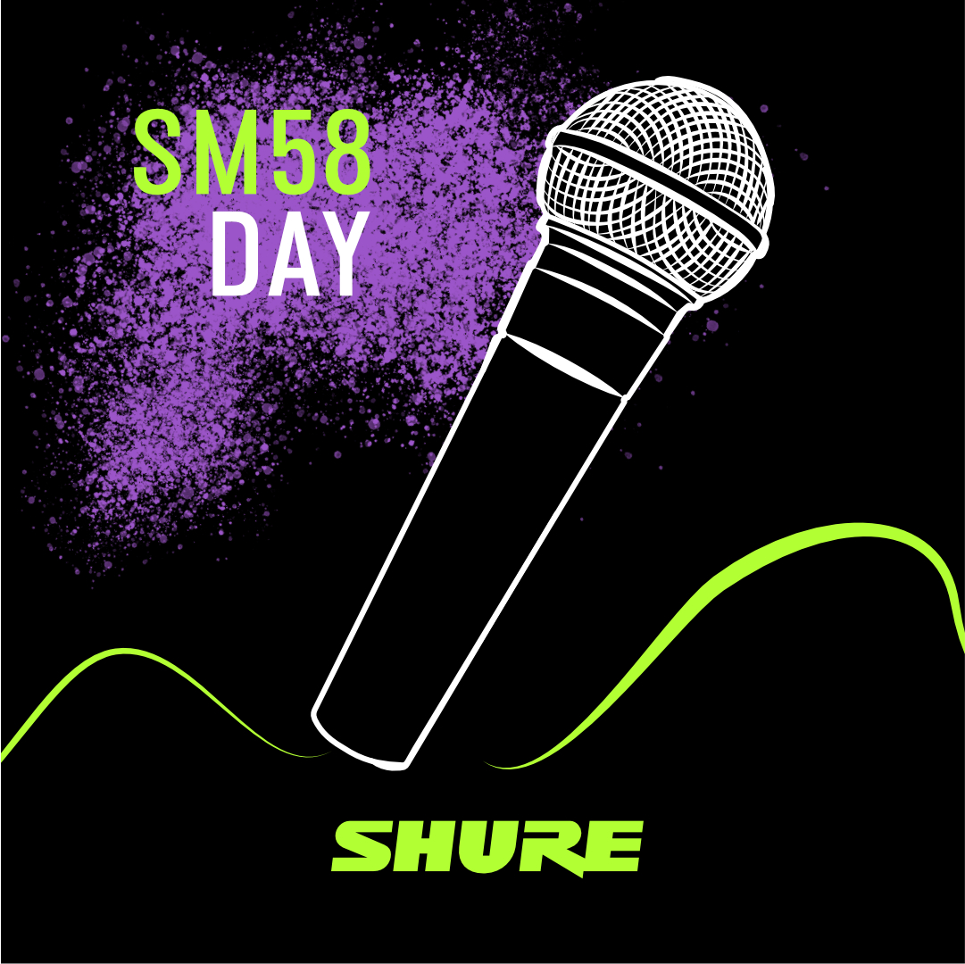 shure's tweet photo. Rugged, durable and built for the road, the SM58 sets the standard for microphones. ๐ค How are you celebrating this legend today? #SM58Day
Learn more: https://t.co/Uwr42506A7 https://t.co/XYbV9RwGKO