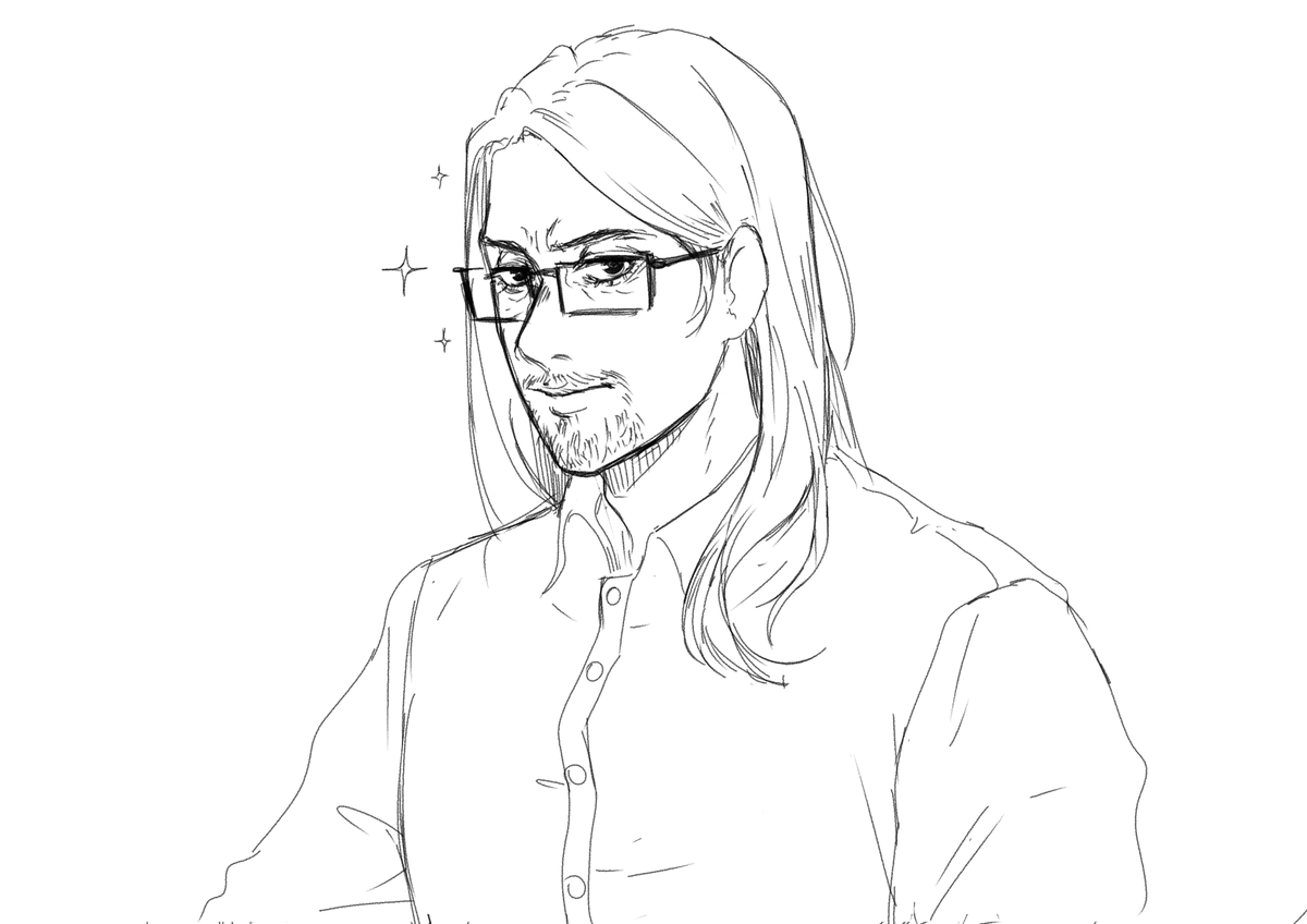 AokiCyber's tweet photo. Drawing him again😳 https://t.co/Qhhx137rn6