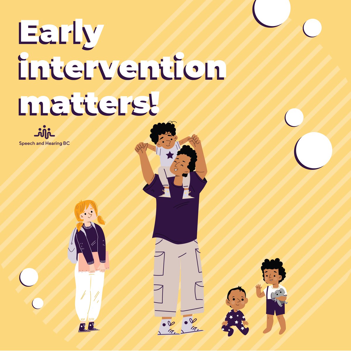 speechhearbc's tweet photo. It's never too early to start promoting communication health! During Better Speech and Hearing Month, we're encouraging families to learn about the early signs of communication disorders and the importance of early intervention services in our province.
#IamSHBC https://t.co/XhPq58a52i