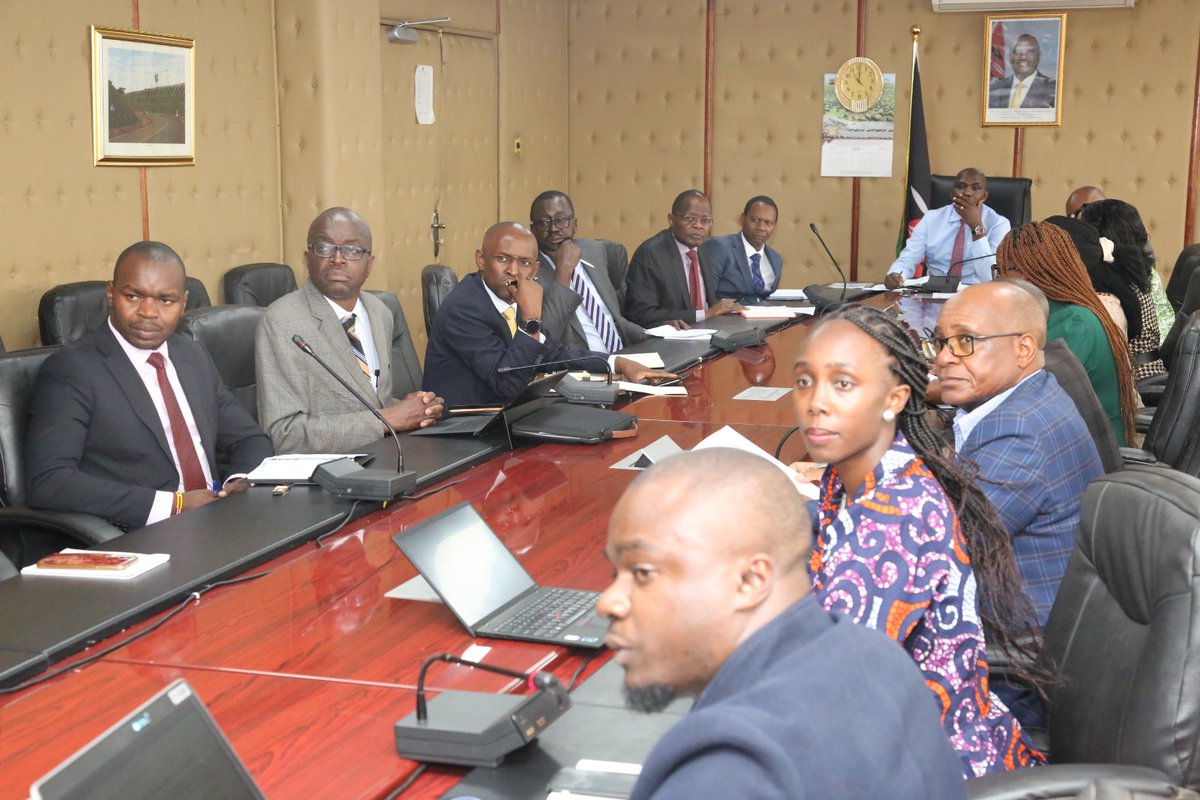 KEPSA KENYA (@kepsa_kenya) on Twitter photo The KEPSA Transport & Infrastructure Sector Board today held a Ministerial Stakeholder Forum with CS for <a href="/TransportKE/">Ministry of Roads and Transport | Kenya</a> Hon. <a href="/kipmurkomen/">KIPCHUMBA MURKOMEN, E.G.H</a>. The KEPSA delegation was led by <a href="/JustusKirigua/">Justus Kirigua</a>, the Sector Board’s Vice Chairperson.
Read more: bit.ly/3HOOPpG The KEPSA Transport & Infrastructure Sector Board today held a Ministerial Stakeholder Forum with CS for <a href="/TransportKE/">Ministry of Roads and Transport | Kenya</a> Hon. <a href="/kipmurkomen/">KIPCHUMBA MURKOMEN, E.G.H</a>. The KEPSA delegation was led by <a href="/JustusKirigua/">Justus Kirigua</a>, the Sector Board’s Vice Chairperson.
Read more: bit.ly/3HOOPpG