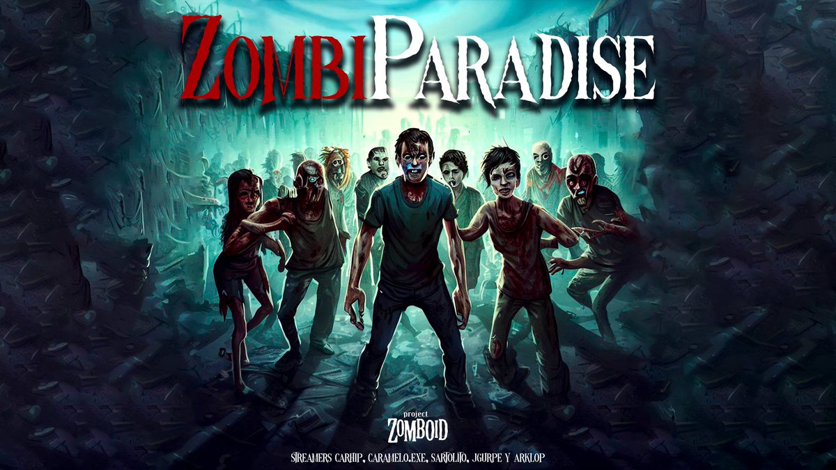 ArklopYT's tweet photo. Os Presento mi Primera Serie llamada...
☣️ZombiParadise🩸

Server de Project Zomboid con Streamers como @carameloexxe ,@CarhipTV , @sartolito , @JGurpe 🤩

- Nuevo Mapa 🗺️
- PVP 🔫
- Misiones 🪙
- y Mucho mas 👀

📅Martes 9 a las 19:00
📺https://t.co/BWU8lkWTzM https://t.co/aJkm4asXxM