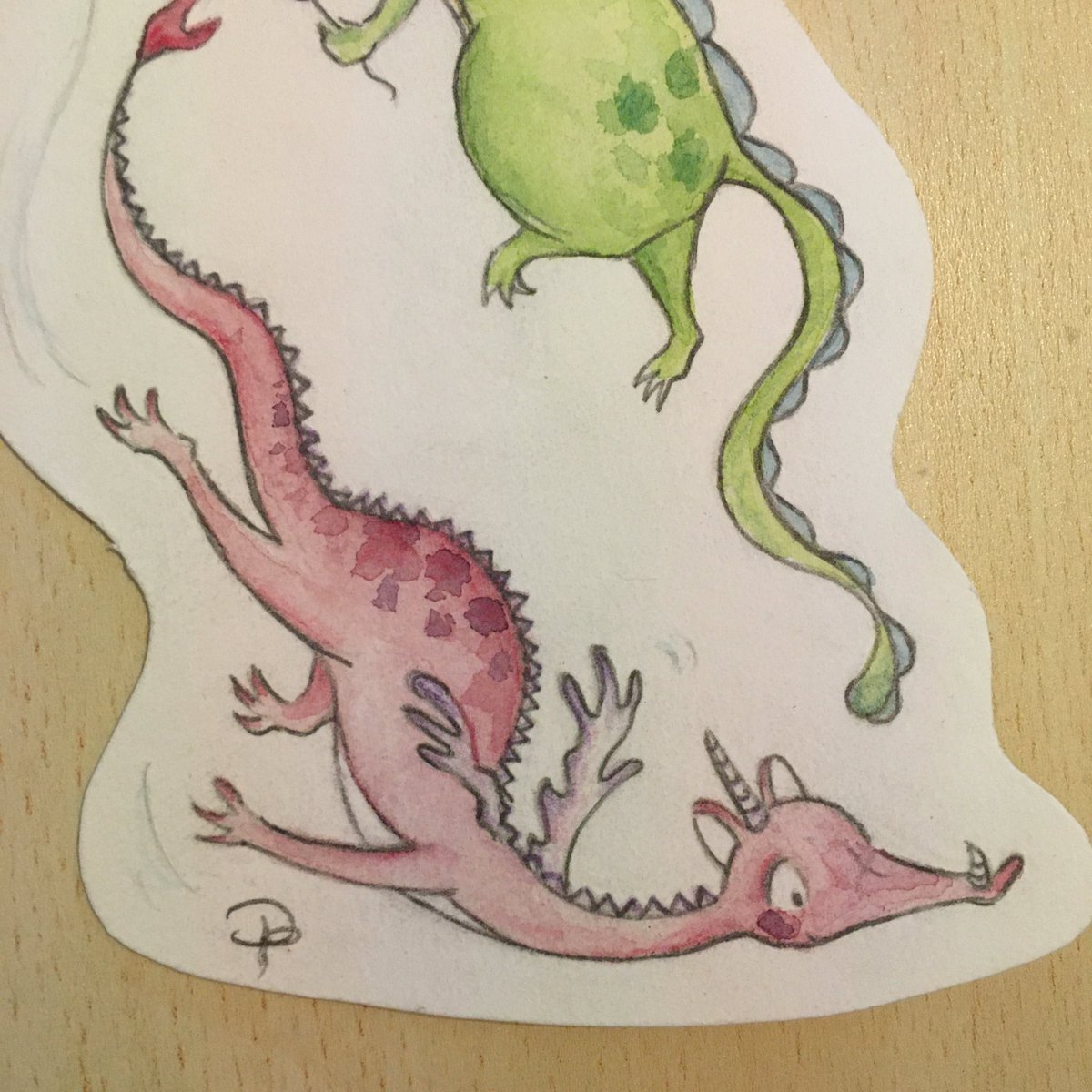 I’ve been very quite on here recently due to maternity leave but I made this for <a href="/slhattersley/">Sharon Hattersley 🇺🇦</a> #bookmarkproject last year. It arrived late so is available for bidding today from 6pm BST. You can find it here 
jumblebee.co.uk/bookmarkprojec…
along with many other fantastic bookmarks 😊