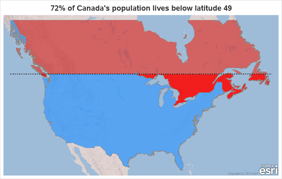 Marielaina3's tweet photo. 72% of Canadians lives below this line.
They mostly vote #Liberal & always determine who will be PM. @liberal_party has voted that the RoC must be vaxxed & plan to limit interprovincial travel.
This is the best case for #WesternAutonomy I've seen. #freedom #cdnpoli https://t.co/gv9A6Kao4o
