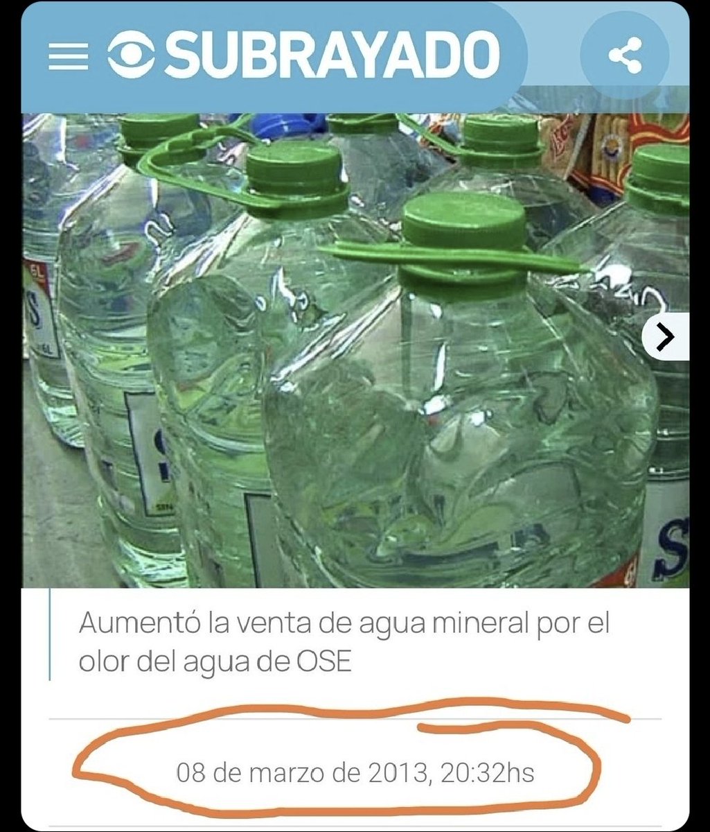 Aquellos años dorados cuando los zurdos compraban agua de botella y no les importaba si los pobres podían hacerlo.
