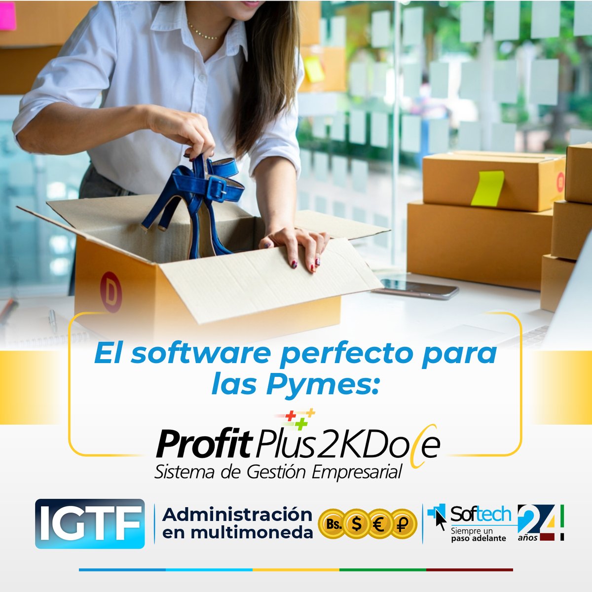 MiProfit's tweet image. Tu micro empresa también puede contar una gestión eficiente y sin complicaciones.

Al tener #ProfitPlus2KDoce disfrutas de un sinfín de beneficios que te permitirán sentir la tranquilidad que mereces, sabiendo que tu negocio marcha correctamente.