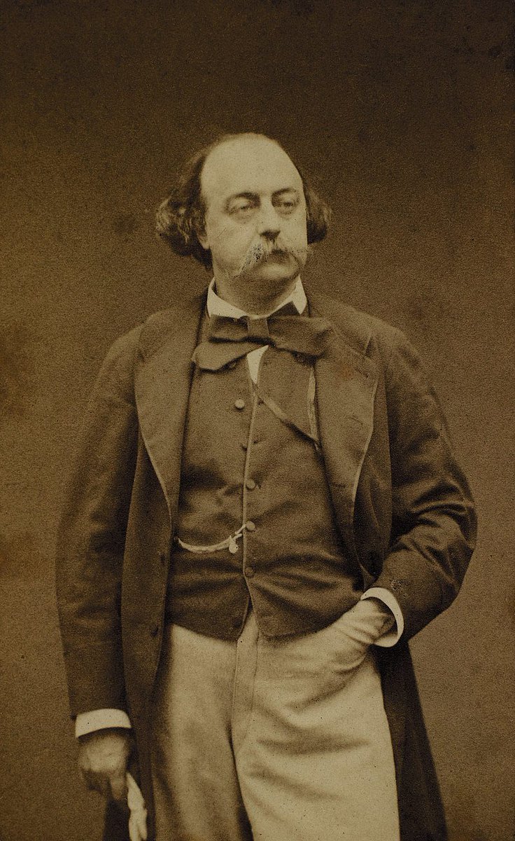 ReReadLH's tweet photo. Hoy, 8 de mayo, falleció GUSTAVE #FLAUBERT (n. 1821), novelista francés.  
Cronológicamente es el tercero de los grandes novelistas del realismo francés (tras Stendhal y Balzac).
Es conocido principalmente por su novela "Madame Bovary". https://t.co/WSYoXo89ZP