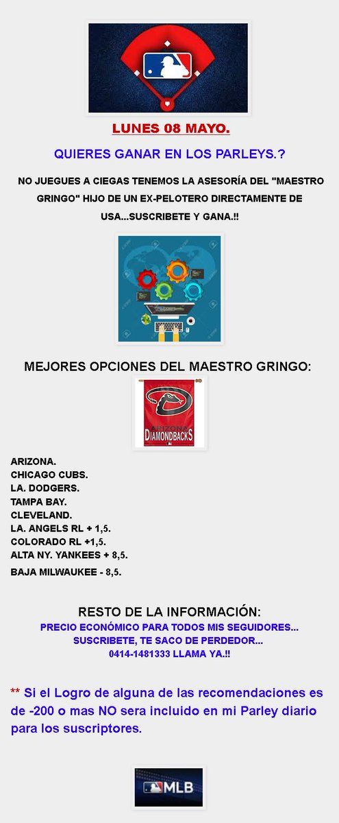 DatosDeCandido's tweet image. .                                   #MLß 
𝐋𝐮𝐧𝐞𝐬 𝐆𝐚𝐧𝐚𝐝𝐨𝐫,  𝐥𝐨 𝐯𝐞𝐦𝐨𝐬 𝐜𝐥𝐚𝐫𝐢𝐭𝐨... 
𝐒𝐮𝐬𝐜𝐫𝐢𝐛𝐞𝐭𝐞, 𝐩𝐫𝐞𝐜𝐢𝐨 𝐬𝐞𝐦𝐚𝐧𝐚𝐥 𝐝𝐞 𝐩𝐫𝐨𝐦𝐨𝐜𝐢ó𝐧 𝐩𝐚𝐫𝐚 𝐦𝐢𝐬 𝐬𝐞𝐠𝐮𝐢𝐝𝐨𝐫𝐞𝐬 𝐞𝐧 𝐓𝐰𝐢𝐭𝐭𝐞𝐫.
           0414-1481333 𝐋𝐥𝐚𝐦𝐚 𝐘𝐚.!!