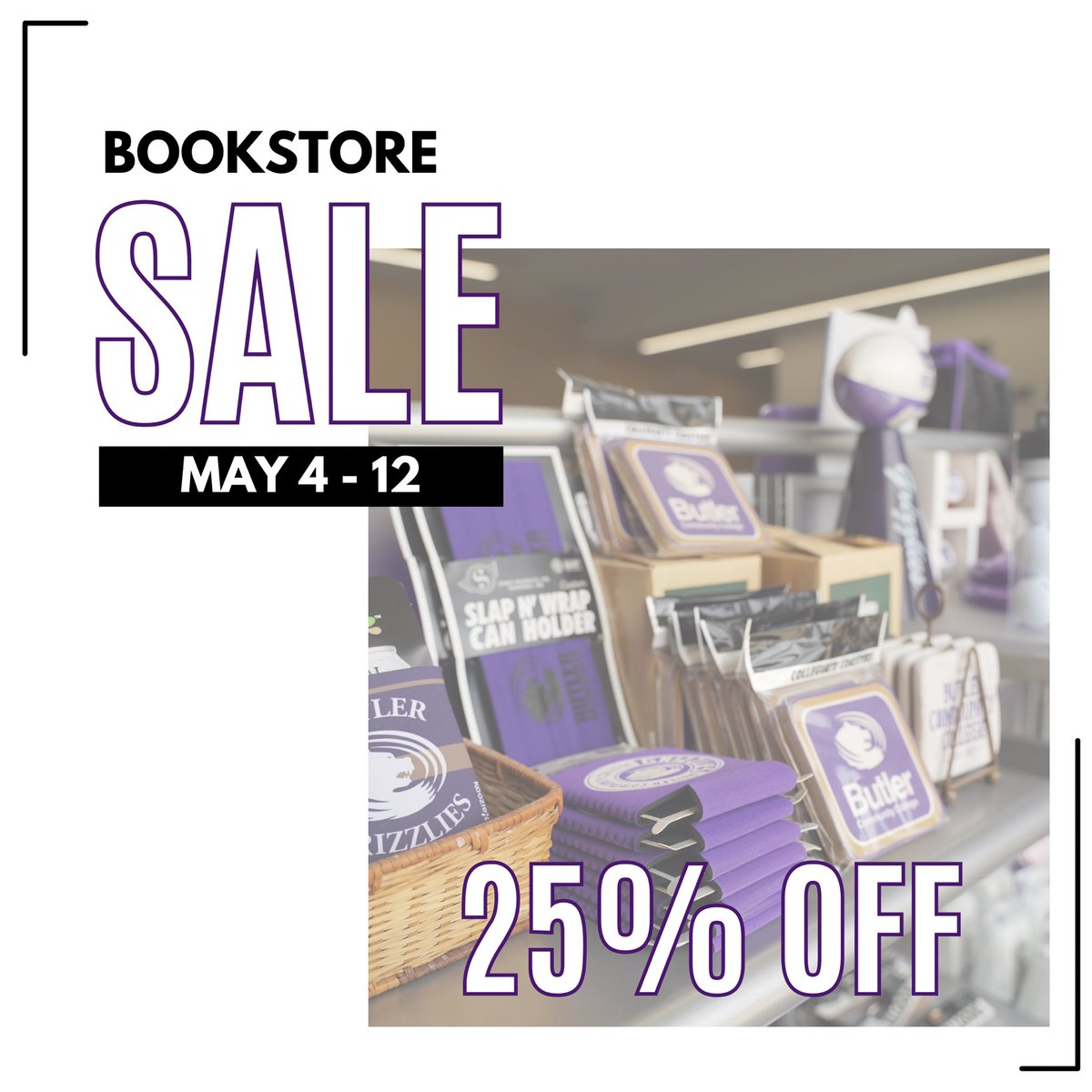Get 25% off regularly priced clothing &amp; gift items! ⁣
⁣
𝗣𝗹𝘂𝘀, save 30-90% on clearance items* 🤑⁣
⁣
*𝘕𝘰 𝘳𝘦𝘵𝘶𝘳𝘯 𝘰𝘯 𝘤𝘭𝘦𝘢𝘳𝘢𝘯𝘤𝘦 𝘪𝘵𝘦𝘮𝘴. 𝘌𝘹𝘤𝘭𝘶𝘥𝘦𝘴 𝘵𝘦𝘹𝘵𝘣𝘰𝘰𝘬𝘴, 𝘤𝘰𝘮𝘱𝘶𝘵𝘦𝘳𝘴, 𝘵𝘦𝘤𝘩 𝘪𝘵𝘦𝘮𝘴 &amp; 𝘴𝘤𝘩𝘰𝘰𝘭 𝘴𝘶𝘱𝘱𝘭𝘪𝘦𝘴.