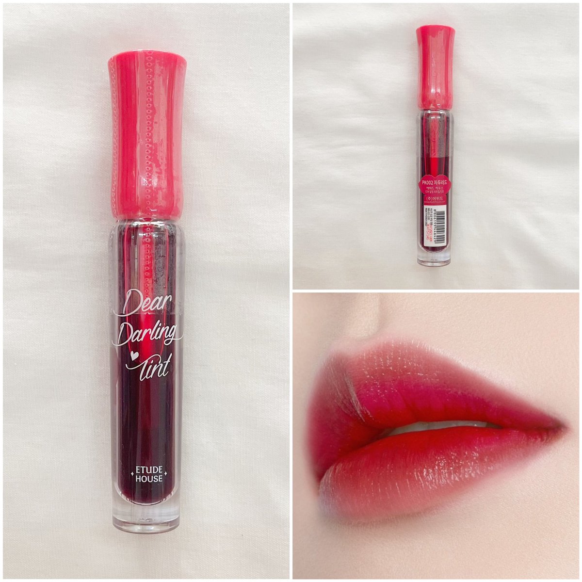 2hand2you_jpg's tweet photo. 8. NEW etude house dear darling tint #pk002 เหลือ (ราคาเต็ม495) ❥ส่งต่อ130฿
#ส่งต่อคสอ #ส่งต่อเครื่องสําอาง #ไว้ส่งต่อห้ามขายของโว้ยย #ส่งต่อสกินเเคร์ #ส่งต่อ #ส่งต่อมือสอง #คสอมือสอง https://t.co/LCDpmgWuiO