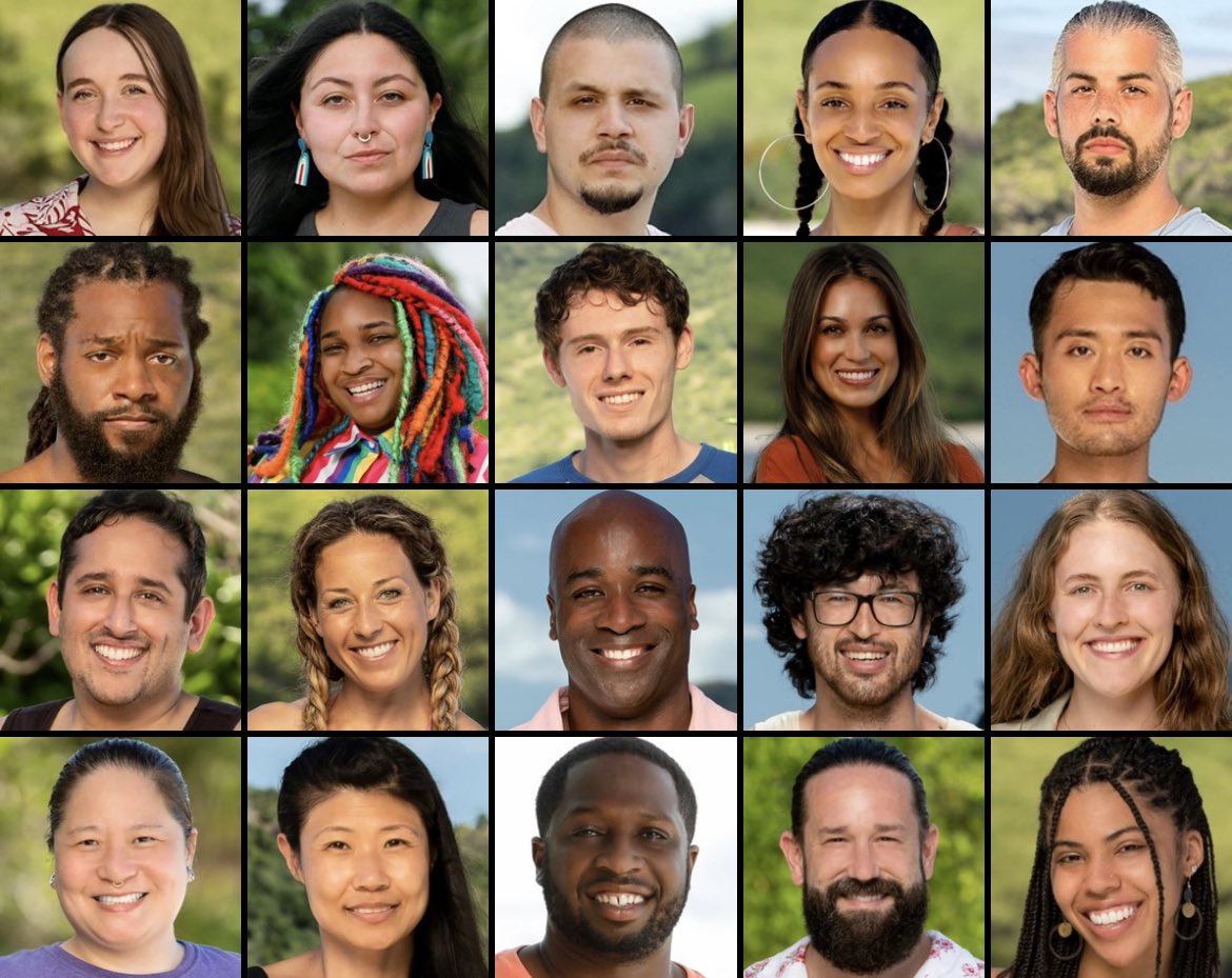 amir on Twitter "The perfect Survivor 45 Second Chance cast using only people from the new