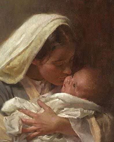 HenricksMelly's tweet photo. "O Virgin Mary, you are, in truth, His best creation, and no one has ever loved Jesus so intimately as you." 
- St. Bridget of Sweden https://t.co/b5FeCKRbAp