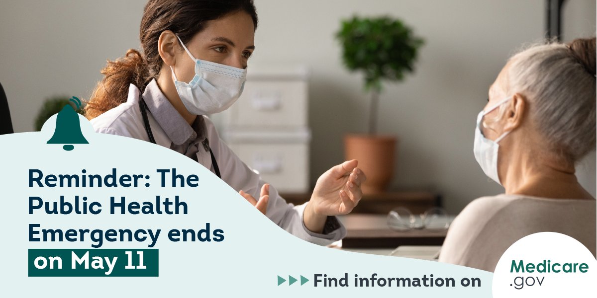 Medicare.gov on Twitter "The COVID19 Public Health Emergency ends on