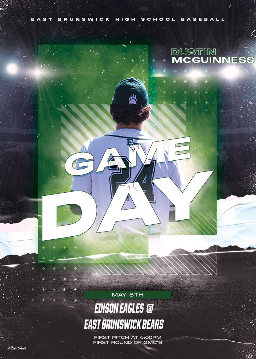 GMC Round 1
Edison at
East Brunswick
6pm First Pitch!

Gorgeous night for baseball