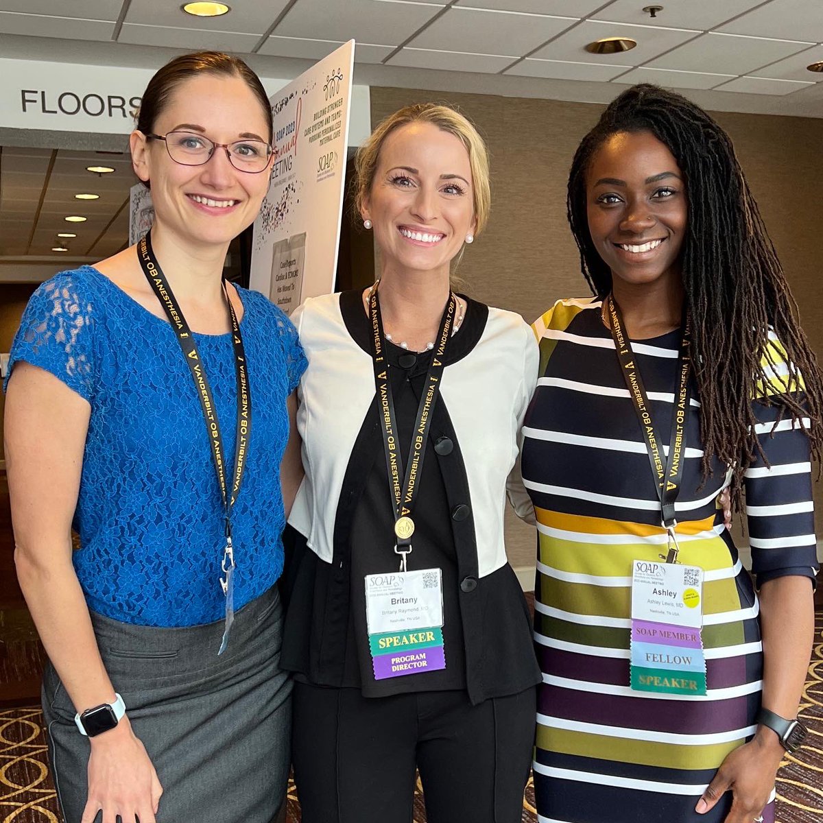 awoytash's tweet photo. The Vanderbilt OB Anes dream team at SOAP in NOLA! I couldn’t have asked for a better team to learn from and work with everyday! @VUMChealth 👩🏼‍⚕️🤰🏼 https://t.co/nmyE7Y9afP