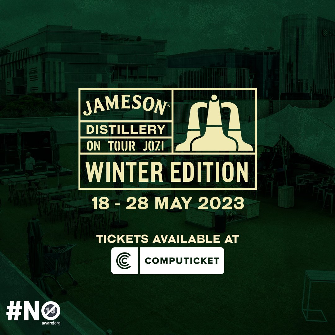 JamesonSA's tweet photo. Mara guys, the Jameson merch yi Drip ya ngempela🤌. Make your combos communicate this winter with our limited edition merch. Click here https://t.co/LiadbAfPnR to buy your #JamesonDistillerySA On Tour ticket. #WidenTheCircle. RT if you wanna get some Jameson merch. https://t.co/grl14WZFsy