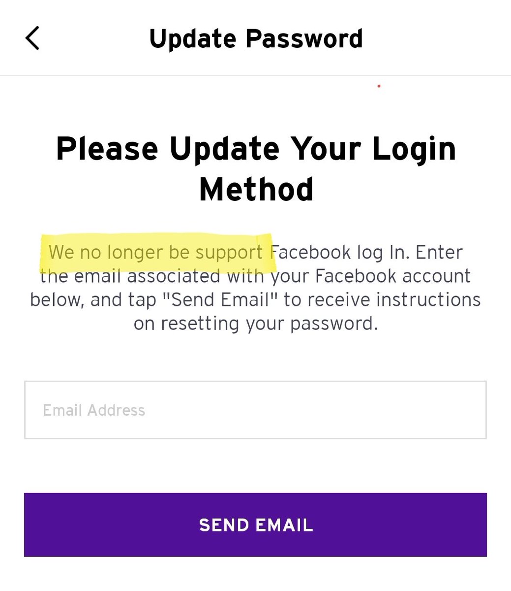 verticaltrout's tweet photo. Pretty pissed off that @tacobell has essentially locked me out of my account and rewards because none of these password setup/reset forms work and actually send an email. Also, proofreading? @tacobellcare https://t.co/SKBTA4Xmlm