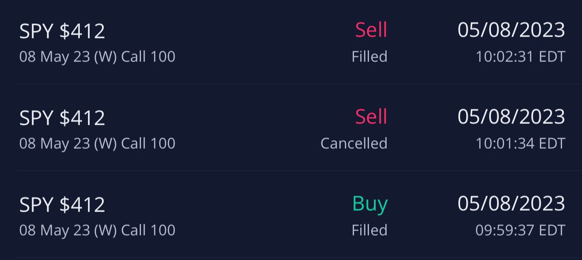 _KRUMBL's tweet photo. @BullTradeFinder @HaloTrades_  same thing happened to me this morning. Sold at 10:02 and no P/L showing after https://t.co/h656Qj348k