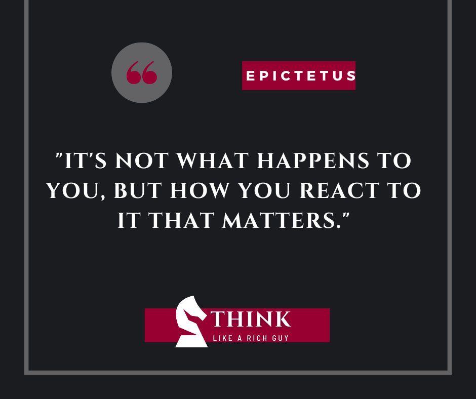 ThinkLARichGuy's tweet photo. #motivationmonday "It's not what happens to you, but how you react to it that matters."- Epictetus  https://t.co/8CEBLcKf2d https://t.co/8QkILp3rBj