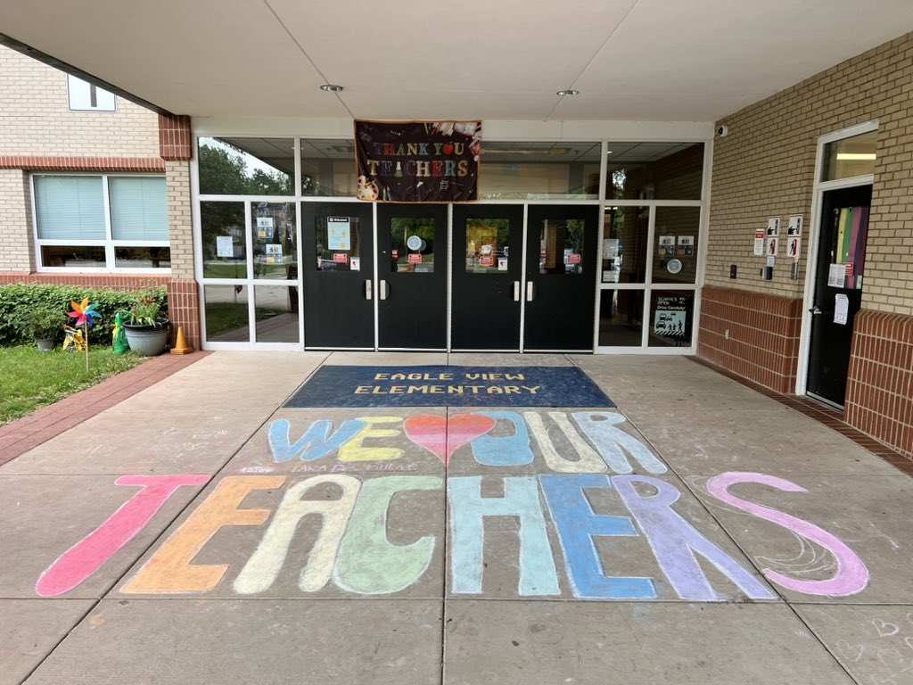 It’s Teacher Appreciation Week! A special ‘Thank you’ to the amazing staff at Eagle View!