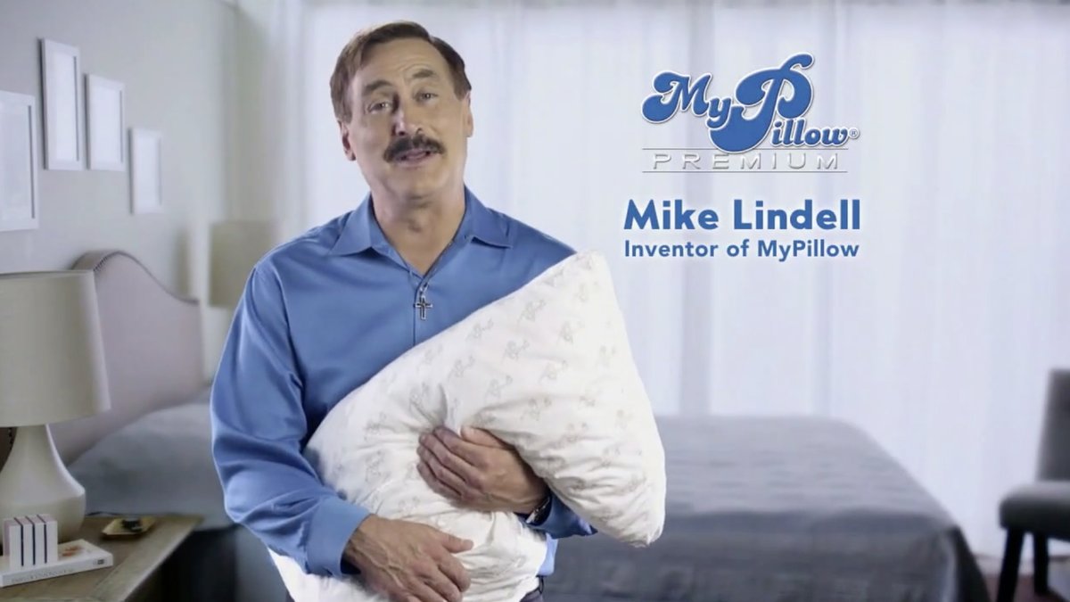 Grumpy_Guys's tweet photo. "Every time a commercial with the Pillow Guy comes on @comedycentral , I  change to another station. There is no excuse for having commercials  with this Trumpian fraud. Stop putting his commercials on your station."

Do you agree?

https://t.co/nG5EWry0eC https://t.co/ssPqkditUV