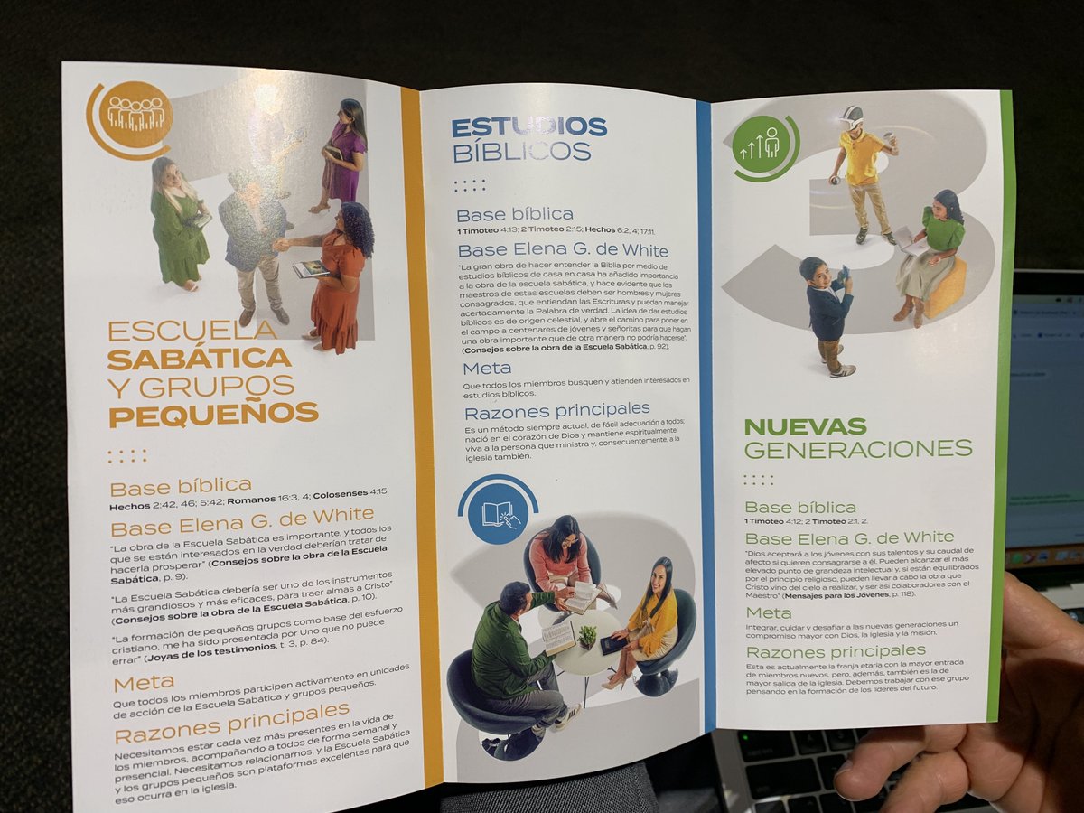 Los delegados de la Junta Directiva Plenaria recibieron, en la mañana de este lunes, un folder que resume los cuatro énfasis misioneros adventistas para los próximos años.