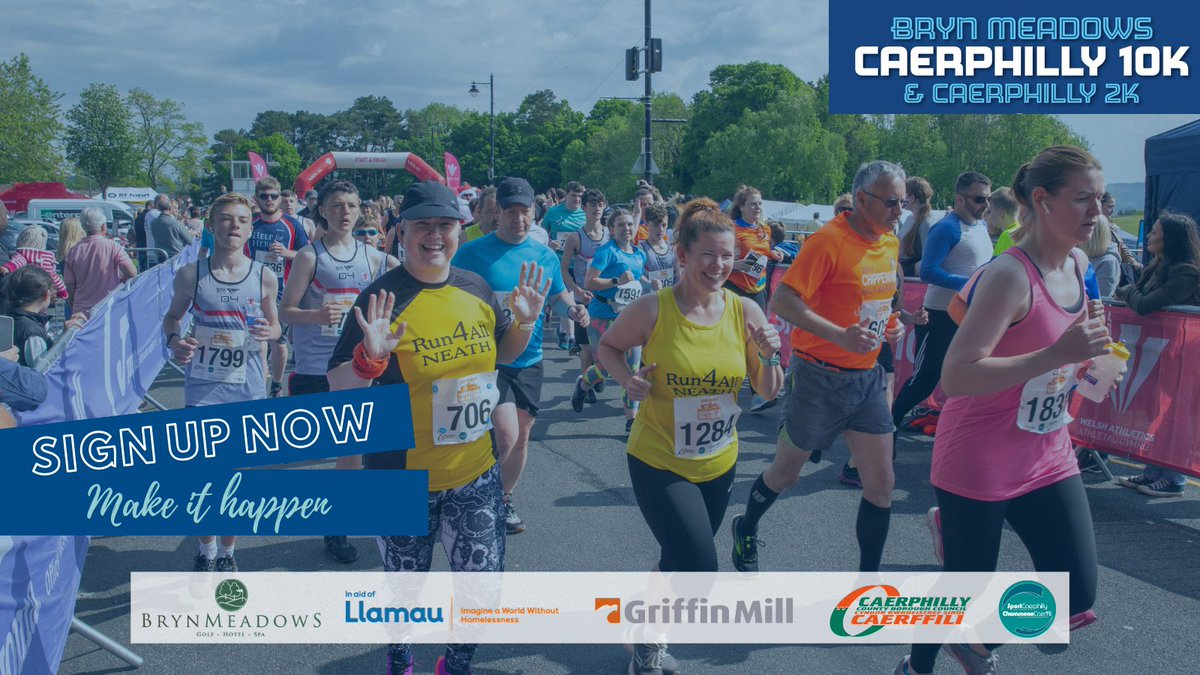 sport_leisure's tweet photo. 🥳Entries are back open! Sign up now!

🏃🏻‍♂️Due to high demand, we have re-opened our registration portal for the Caerphilly 2K and 10K!

⏰We have limited spaces available, please sign up now to avoid disappointment! https://t.co/w4fB6dFljW

@BrynMeadows @LlamauUK @griffinmill https://t.co/tMHM0SfyH1