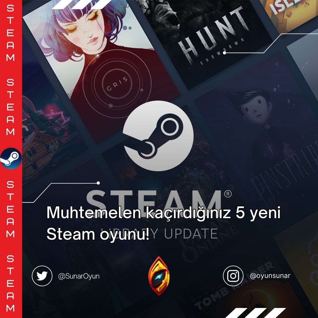 SunarOyun's tweet photo. Muhtemelen kaçırdığınız 5 yeni Steam oyununu sizler için derledik!
cr: @pcgamer https://t.co/0W93d6477j