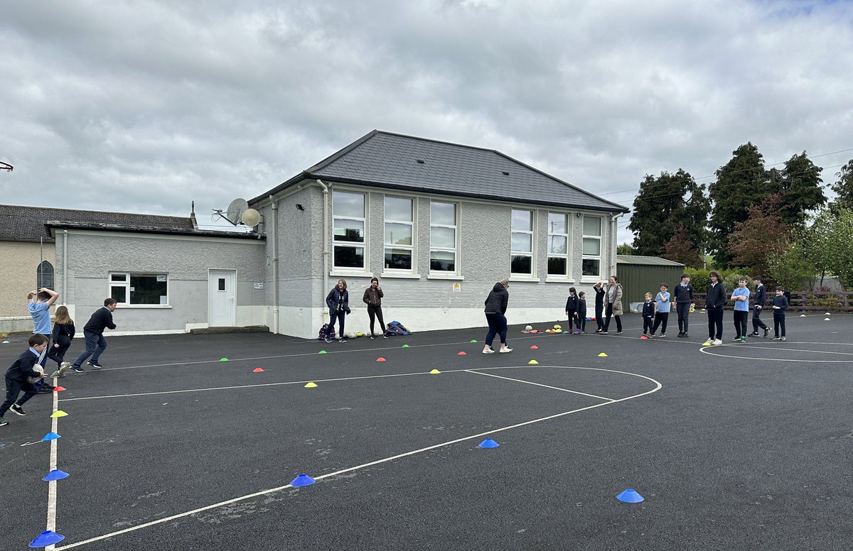 First Visit to <a href="/conahyns/">Conahy NS</a> today, avoiding the showers, but having loads of Tag Rugby Fun with great engagement from both Pupils &amp; Staff 😀👏<a href="/LeinsterBranch/">Leinster Domestic</a> <a href="/KilkennyRFC/">Kilkenny Rugby</a> <a href="/KilkennySport/">Kilkenny Recreation & Sport Partnership</a> <a href="/kclr96fm/">KCLR 96FM</a> <a href="/CRKC1/">CRKC 88.7FM</a> <a href="/KKPeopleSport/">Kilkenny People Sport</a> <a href="/ActiveFlag/">Active School Flag</a> #fromthegroundup #neverstopcompeting 🏉🇮🇪👍