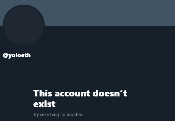 This morning a self-proclaimed NFT artist named <a href="/yeethzz/">Finley</a> just rugged 30 ETH on a sh*tcoin presale for his $YOLO token

Not only did he rug 30 ETH from presale, but he also sent all of the funds to a Binance account, rookie mistake

Please RT for awareness, here are the details ⬇️