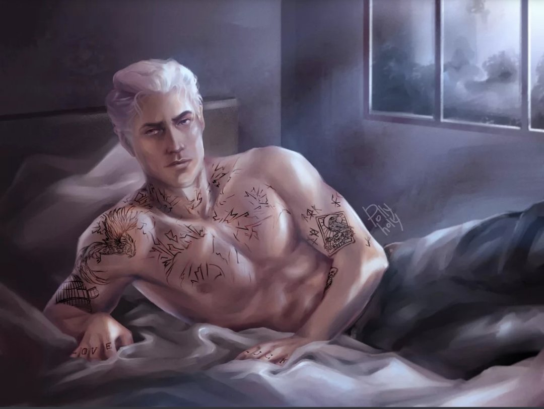 Good morning 🌅

Chapter 6 of Against All Odds is up! ♠️♥️♣️♦️ archiveofourown.org/works/44676646…

Thank you <a href="/PollyHolyArt/">PollyHolyArt</a> for the amazing art for the chapter! I am in awe of your talent 🫠 And thank you @Eroshea_ for commissioning, what a lovely gift!!